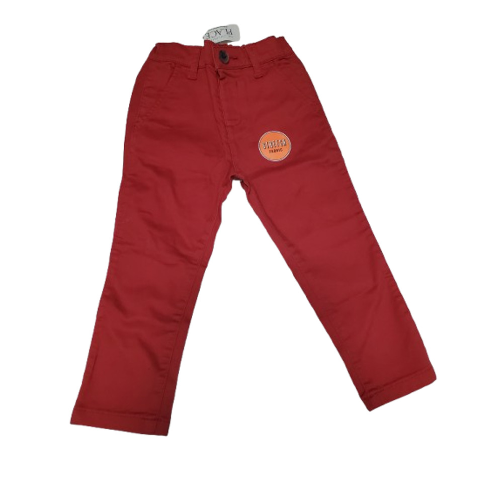 The Children's Place toddler boys brick red pants size 3T - Picture 3 of 3